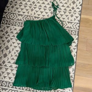 LuLu’s One Shoulder Ruffle Dress